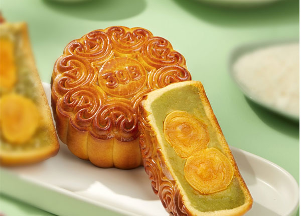 Bánh trung thu givral lá dứa